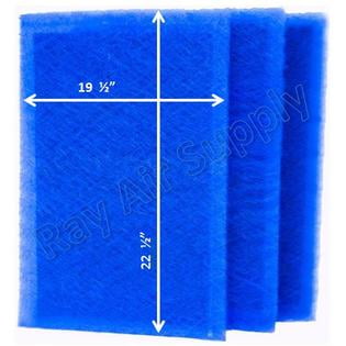 RayAir Supply 21x25 Dynamic Air Cleaner Replacement Filter Pads 21x25 Refills (3 Pack)
RayAir Supply 21x25 Dynamic Air Cleaner Replacement Filter Pads 21x25 Refills (3 Pack)
