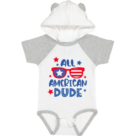 Inktastic 4th of July All American Dude with Red and Blue Glasses Gift Baby Boy Bodysuit
Inktastic 4th of July All American Dude with Red and Blue Glasses Gift Baby Boy Bodysuit