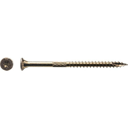 1PK Big Timber #9 x 2-3/4 In. Yellow Zinc Flat Head Wood Screw (86 Ct. 1 Lb.)
1PK Big Timber #9 x 2-3/4 In. Yellow Zinc Flat Head Wood Screw (86 Ct. 1 Lb.)