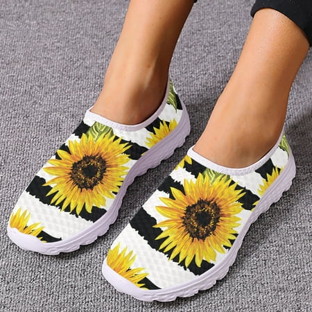 Sunflower Print Summer Ladies Sneakers Flats Women Casual Shoes Women Loafers Slip On Casual Shoes Flats Shoes
Sunflower Print Summer Ladies Sneakers Flats Women Casual Shoes Women Loafers Slip On Casual Shoes Flats Shoes