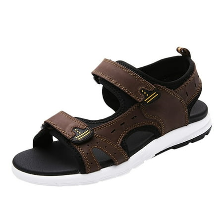 Tangnade Men s fashion casual shoes Mens Summer Outdoor Casual Sports Shoes Beach Shoes Sport Strap Sandals Shoes Brown 44
Tangnade Men s fashion casual shoes Mens Summer Outdoor Casual Sports Shoes Beach Shoes Sport Strap Sandals Shoes Brown 44