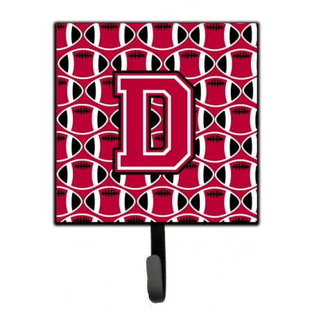 Carolines Treasures CJ1079-DSH4 Letter D Football Crimson and White Leash or Key Holder 7Hx4.25W multicolor
Carolines Treasures CJ1079-DSH4 Letter D Football Crimson and White Leash or Key Holder 7Hx4.25W multicolor