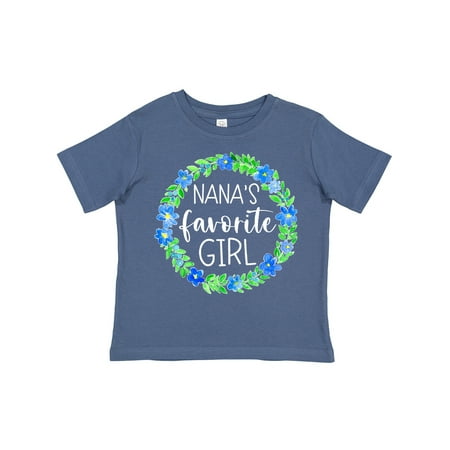 Inktastic Nana s Favorite Girl Blue Flower Wreath Gift Toddler Toddler Girl T-Shirt
Inktastic Nana s Favorite Girl Blue Flower Wreath Gift Toddler Toddler Girl T-Shirt