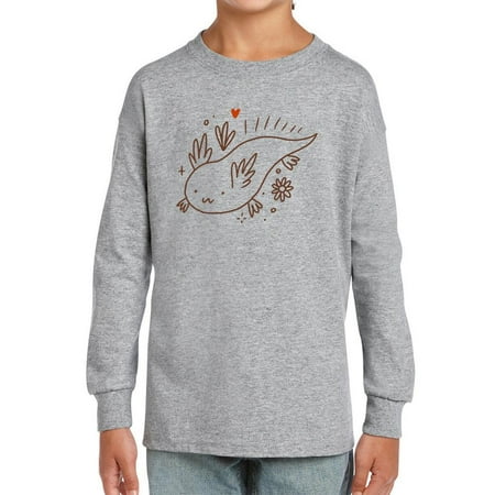 Axolotl Love Long Sleeve Toddler -Image by Shutterstock 3 Toddler