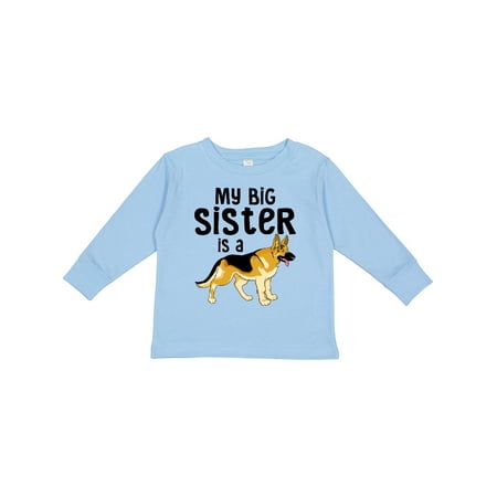 Inktastic My Big Sister is a German Shepherd Gift Toddler Boy or Toddler Girl Long Sleeve T-Shirt
Inktastic My Big Sister is a German Shepherd Gift Toddler Boy or Toddler Girl Long Sleeve T-Shirt