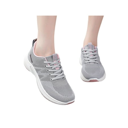 Daeful Womens Running Shoe Mesh Sneakers Sport Athletic Shoes Slip Resistant Lace Up Trainers Women Breathable Gray 5
Daeful Womens Running Shoe Mesh Sneakers Sport Athletic Shoes Slip Resistant Lace Up Trainers Women Breathable Gray 5