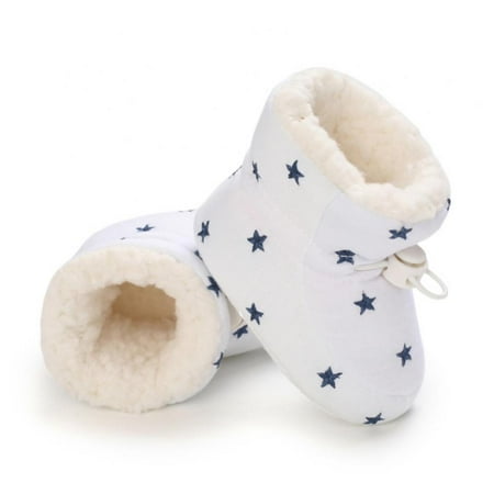 Newborn Baby Cotton Booties Non-Slip Sole Toddler Boys Girls First Walkers Infant Warm Fleece Shoes Snow Boots 0-18M
Newborn Baby Cotton Booties Non-Slip Sole Toddler Boys Girls First Walkers Infant Warm Fleece Shoes Snow Boots 0-18M