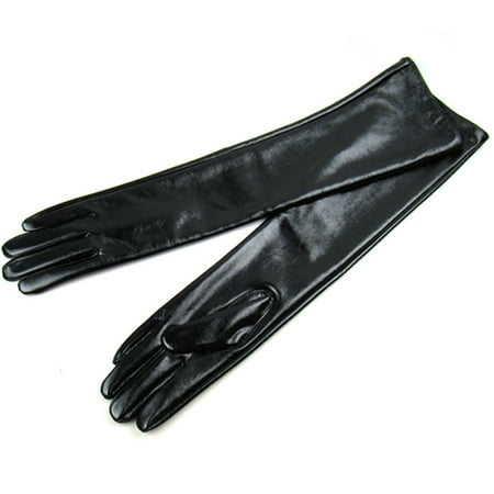Cuteam Fashion Women Windproof Long Faux Leather Full Finger Gloves Party Arm Warmers
Cuteam Fashion Women Windproof Long Faux Leather Full Finger Gloves Party Arm Warmers