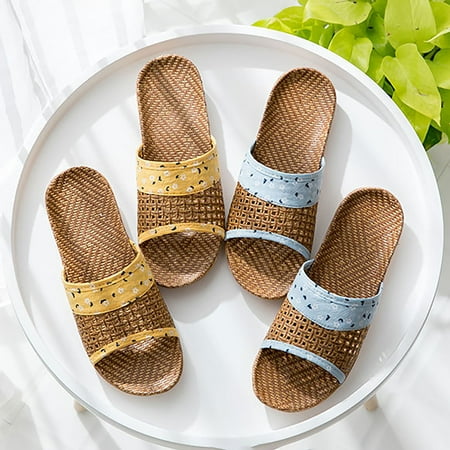 PEASKJP Women Sandals Women Home Solid Slippers Beach Soft Bottom Breathable Round Toe Slippers Soft Insole for Arch Support Mint Green 7.5
PEASKJP Women Sandals Women Home Solid Slippers Beach Soft Bottom Breathable Round Toe Slippers Soft Insole for Arch Support Mint Green 7.5
