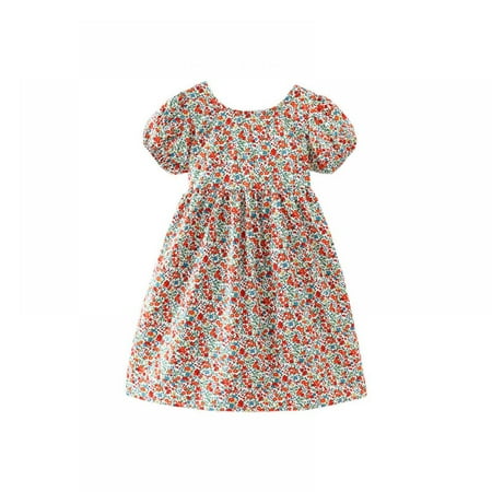 URMAGIC Little Girls Flower Floral Printed Dress Short Sleeve Summer Casual Swing Dresses 2-3 Years
URMAGIC Little Girls Flower Floral Printed Dress Short Sleeve Summer Casual Swing Dresses 2-3 Years
