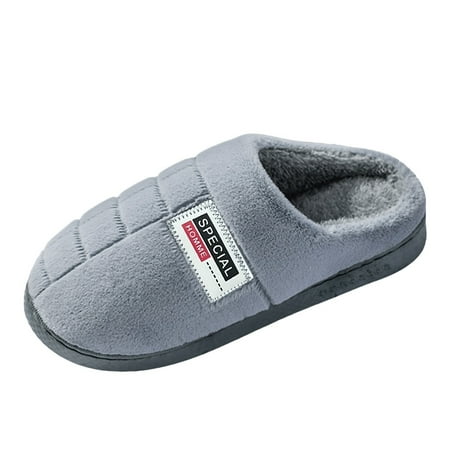 Qxutpo Men s Slippers Couple Winter Indoor Home Plus Velvet Warm Thick Bottom Non-Slip Slippers for Men Size 45
Qxutpo Men s Slippers Couple Winter Indoor Home Plus Velvet Warm Thick Bottom Non-Slip Slippers for Men Size 45