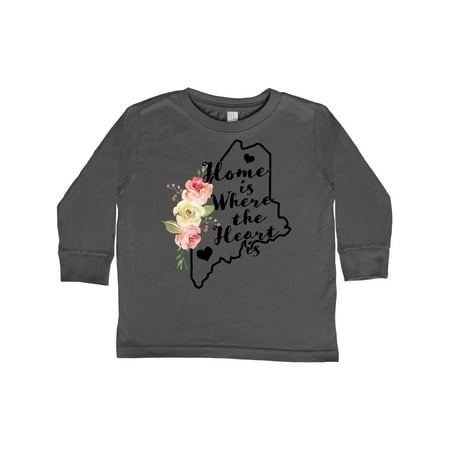 Inktastic Maine Home is Where the Heart is with Watercolor Floral Gift Toddler Boy or Toddler Girl Long Sleeve T-Shirt
Inktastic Maine Home is Where the Heart is with Watercolor Floral Gift Toddler Boy or Toddler Girl Long Sleeve T-Shirt