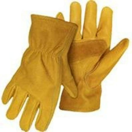 Boss 6039X Driver Gloves XL Keystone Thumb Elastic Cuff Tan