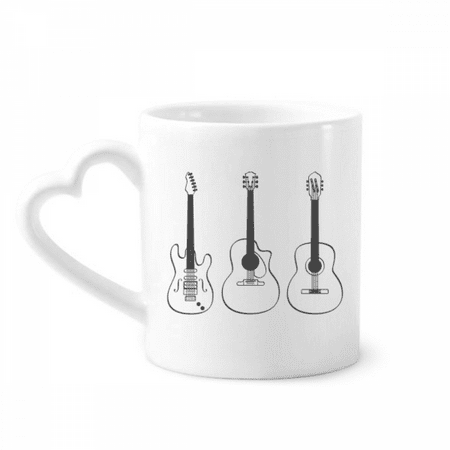 Guitar Music Instruments combination Guitar Mug Coffee Cerac Drinkware Glass Heart Cup
Guitar Music Instruments combination Guitar Mug Coffee Cerac Drinkware Glass Heart Cup