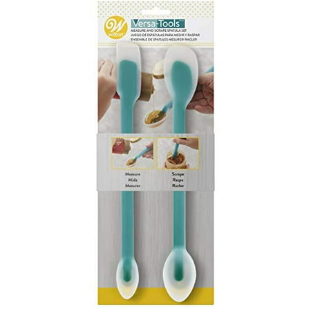 Wilton Versa-Tools Measure and Scrape Spatula Set Silicone