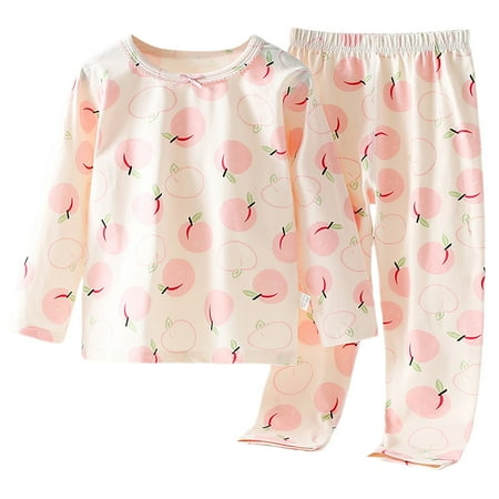 Thhvdrg Baby Girls Boys Clothes Kids Toddler Girl Boy Outfits Little Child Cartoon Fruit Print Long Sleeve Tops and Long Pants Fall Winter Pajamas Set Sleepwear
Thhvdrg Baby Girls Boys Clothes Kids Toddler Girl Boy Outfits Little Child Cartoon Fruit Print Long Sleeve Tops and Long Pants Fall Winter Pajamas Set Sleepwear