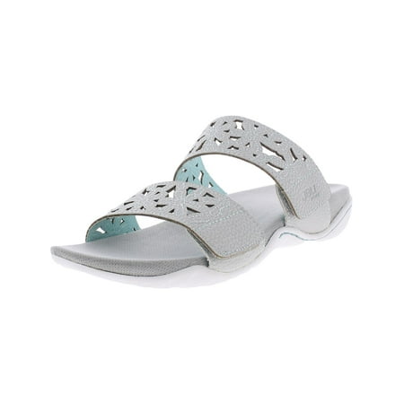 JBU by Jambu Womens Wildflower Vegan Leather Laser Cut Flats