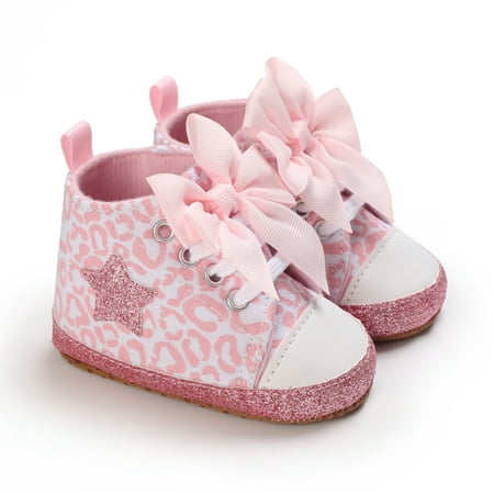 Girls Leopard Print Star Bow Design Canvas Shoes Soft-soled Anti-slip Crib Shoes First Walker Shoes
Girls Leopard Print Star Bow Design Canvas Shoes Soft-soled Anti-slip Crib Shoes First Walker Shoes