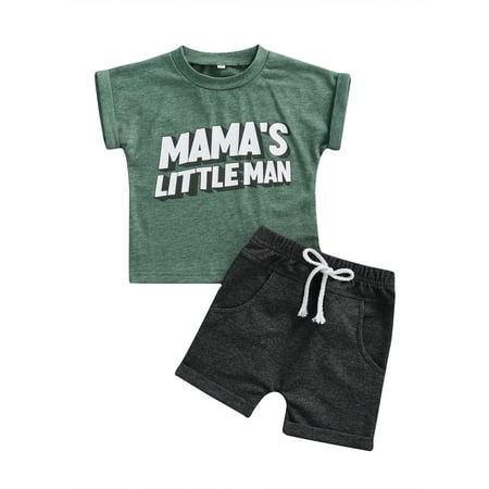Musuos Baby Boys Letter Print Short Sleeve T-shirts Tops Elastic Waist Shorts Pants
Musuos Baby Boys Letter Print Short Sleeve T-shirts Tops Elastic Waist Shorts Pants