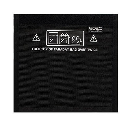 black hole faraday bag - standard non-window size - signal blocking anti-tracking anti-spying radiation protection for cell phones key fobs and credit cards
black hole faraday bag - standard non-window size - signal blocking anti-tracking anti-spying radiation protection for cell phones key fobs and credit cards