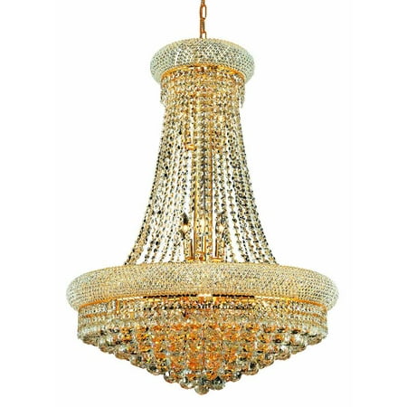 1800 Primo Collection Hanging Fixture D28in H36in Lt:14 Gold Finish (Royal Cut Crystals)
1800 Primo Collection Hanging Fixture D28in H36in Lt:14 Gold Finish (Royal Cut Crystals)