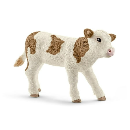 New Schleich 13802 Simmental Calf Toy