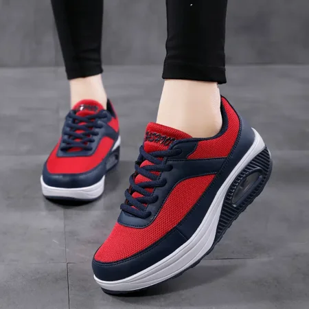 Women‘s Causal Sneakers Knit Breathable Air Cushion Sole Lace Up Low Top Lightweight Shoes Women‘s Footwear
Women‘s Causal Sneakers Knit Breathable Air Cushion Sole Lace Up Low Top Lightweight Shoes Women‘s Footwear