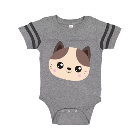 Inktastic Cute Cat Little Cat Cat Head Brown Cat Gift Baby Boy or Baby Girl Bodysuit
Inktastic Cute Cat Little Cat Cat Head Brown Cat Gift Baby Boy or Baby Girl Bodysuit