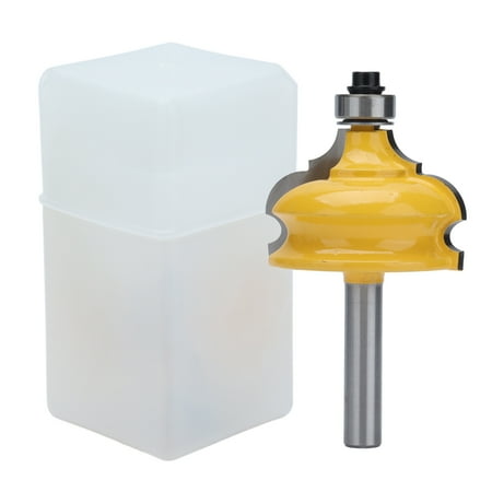 Roman Router Bit Carbon Steel Alloy Edge Forming Routers Bits for Cabinet Woodworking 44.5mm
Roman Router Bit Carbon Steel Alloy Edge Forming Routers Bits for Cabinet Woodworking 44.5mm