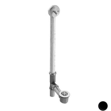 Trip Lever Bath Waste and Overflow with Beehive Strainer - Powder Coat Flat Black
Trip Lever Bath Waste and Overflow with Beehive Strainer - Powder Coat Flat Black