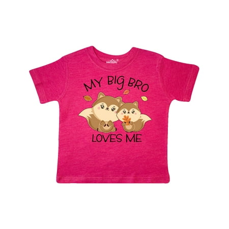 Inktastic My Big Bro Loves Me with Cute Squirrels in Autumn Gift Toddler Boy or Toddler Girl T-Shirt
Inktastic My Big Bro Loves Me with Cute Squirrels in Autumn Gift Toddler Boy or Toddler Girl T-Shirt