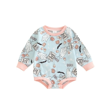 Bagilaanoe Toddler Baby Girl Boy Halloween Romper Sweatshirt Long Sleeve Bodysuit Cartoon Print Pullover 9M 12M 18M 24M 3T Fall Tops
Bagilaanoe Toddler Baby Girl Boy Halloween Romper Sweatshirt Long Sleeve Bodysuit Cartoon Print Pullover 9M 12M 18M 24M 3T Fall Tops