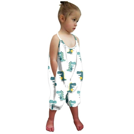 Little Girl Onesies Baby Toddler Jumpsuit Print Romper Dinosaur Strap Kids Bodysuit Outfits Girls Romper Jumpsuit
Little Girl Onesies Baby Toddler Jumpsuit Print Romper Dinosaur Strap Kids Bodysuit Outfits Girls Romper Jumpsuit