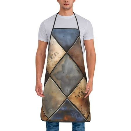 Xecao Rustic Tile Pattern Print Funny BBQ Chef Aprons for Men Women Adjustable Kitchen Cooking Aprons with Pocket Waterproof Oil Proof No Pilling Fading
Xecao Rustic Tile Pattern Print Funny BBQ Chef Aprons for Men Women Adjustable Kitchen Cooking Aprons with Pocket Waterproof Oil Proof No Pilling Fading