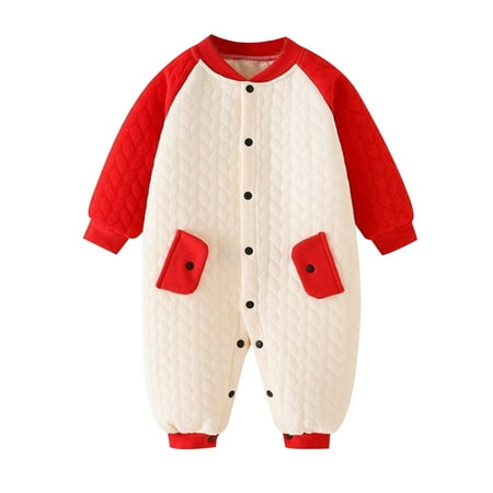 Girls Overalls Spring Autumn Winter Warm Clip Cotton Autumn Thick Crawling Suit Overalls for Boys
Girls Overalls Spring Autumn Winter Warm Clip Cotton Autumn Thick Crawling Suit Overalls for Boys