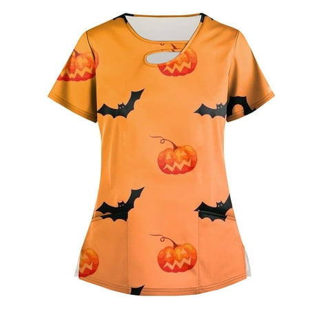 HHei_K nurse scrubs for women Womens Tops Stretchy Fashion Printed Work With Pocket T-Shirt Short Sleeve Top
HHei_K nurse scrubs for women Womens Tops Stretchy Fashion Printed Work With Pocket T-Shirt Short Sleeve Top