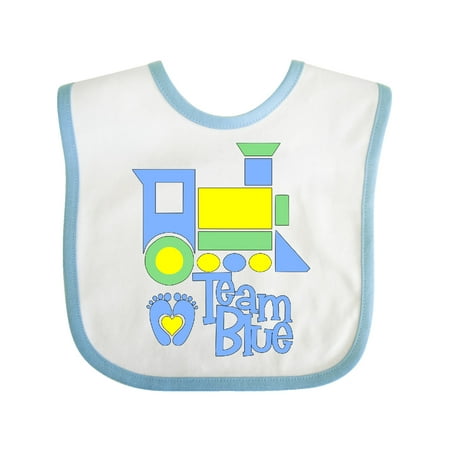 Inktastic Team Blue Block Train and Blue Footprints Gift Baby Boy or Baby Girl Bib
Inktastic Team Blue Block Train and Blue Footprints Gift Baby Boy or Baby Girl Bib