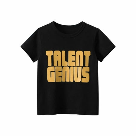 2023 Summer Savings Clearance! TUOBARR Tops for Girls Baby Boys Round Neck Short Sleeve Cotton Fashion English Print T-shirt Black
2023 Summer Savings Clearance! TUOBARR Tops for Girls Baby Boys Round Neck Short Sleeve Cotton Fashion English Print T-shirt Black