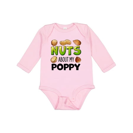 Inktastic Nuts About My Poppy Peanut Almond Pistachio Gift Baby Boy or Baby Girl Long Sleeve Bodysuit
Inktastic Nuts About My Poppy Peanut Almond Pistachio Gift Baby Boy or Baby Girl Long Sleeve Bodysuit