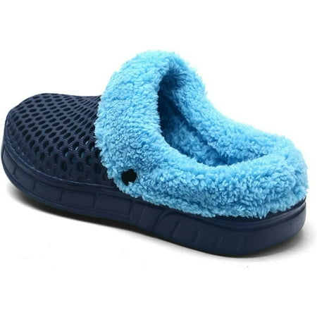Women s Mens Fur Lined Clogs Waterproof Non Slip Garden Shoes Warm Plush House Slippers Indoor Outdoor Mules-40
Women s Mens Fur Lined Clogs Waterproof Non Slip Garden Shoes Warm Plush House Slippers Indoor Outdoor Mules-40