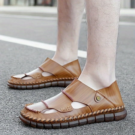 Men s Mesh Breathable Sandals Men s Outdoor Activities Comfy Non Slip Durable Rubber Sole Beach Water Shoes
Men s Mesh Breathable Sandals Men s Outdoor Activities Comfy Non Slip Durable Rubber Sole Beach Water Shoes