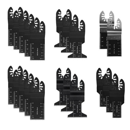 21pcs Multi-Function Bi-metal Precision Saw Blade Oscillating Multitool Saw Blade
