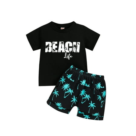 Gureui Kids Baby Boys Two Pieces Clothes Outfit Round Neck Short Sleeve Letter Printed T-Shirt and Tree Printed Shorts
Gureui Kids Baby Boys Two Pieces Clothes Outfit Round Neck Short Sleeve Letter Printed T-Shirt and Tree Printed Shorts