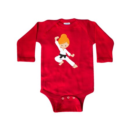 Inktastic Cute Girl Orange Hair Black Belt Karate Pose Gift Baby Girl Long Sleeve Bodysuit
Inktastic Cute Girl Orange Hair Black Belt Karate Pose Gift Baby Girl Long Sleeve Bodysuit