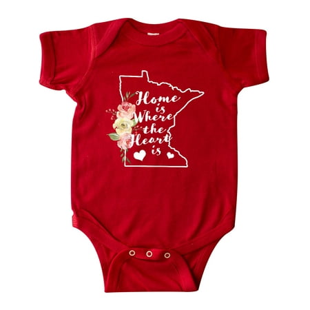 Inktastic Minnesota Home is Where the Heart is with Watercolor Floral Gift Baby Boy or Baby Girl Bodysuit
Inktastic Minnesota Home is Where the Heart is with Watercolor Floral Gift Baby Boy or Baby Girl Bodysuit