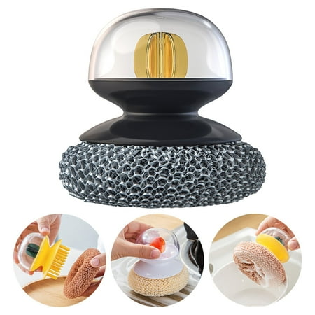 WQJNWEQ Clearance Brush Pot Dishwashing Artifact Short Handle Pot Brush Multi-functional Kitchen Decontamination Cleaning Ball Non-stick Oil Brush Bowl Stove Cleaning Brush
WQJNWEQ Clearance Brush Pot Dishwashing Artifact Short Handle Pot Brush Multi-functional Kitchen Decontamination Cleaning Ball Non-stick Oil Brush Bowl Stove Cleaning Brush