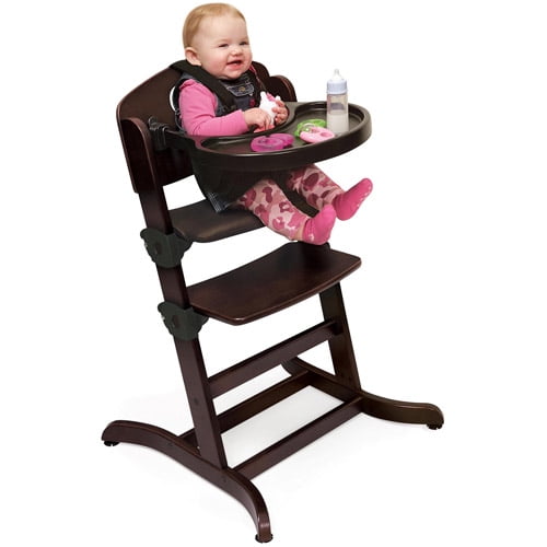 badger basket embassy wood high chair