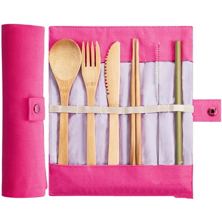 Tanwpn Reusable Tableware Bamboo Cutlery Set Travel Picnic Utensils With Storage Bags
Tanwpn Reusable Tableware Bamboo Cutlery Set Travel Picnic Utensils With Storage Bags