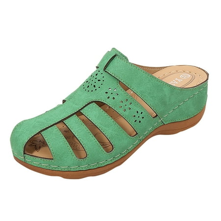 Fashionable Women s Sandals Thick Bottom Slope Heel Leather Light Non Slip Women s Slippers
Fashionable Women s Sandals Thick Bottom Slope Heel Leather Light Non Slip Women s Slippers