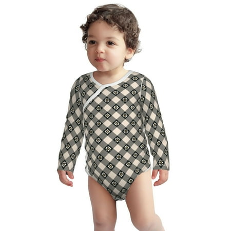 Fotbe Daisy Plaid Black Pattern Unisex-baby Long-sleeve Bodysuit Long Sleeve Bodysuits One-piece 100% Organic Cotton for Infant Baby Boys Unisex-2 Years
Fotbe Daisy Plaid Black Pattern Unisex-baby Long-sleeve Bodysuit Long Sleeve Bodysuits One-piece 100% Organic Cotton for Infant Baby Boys Unisex-2 Years